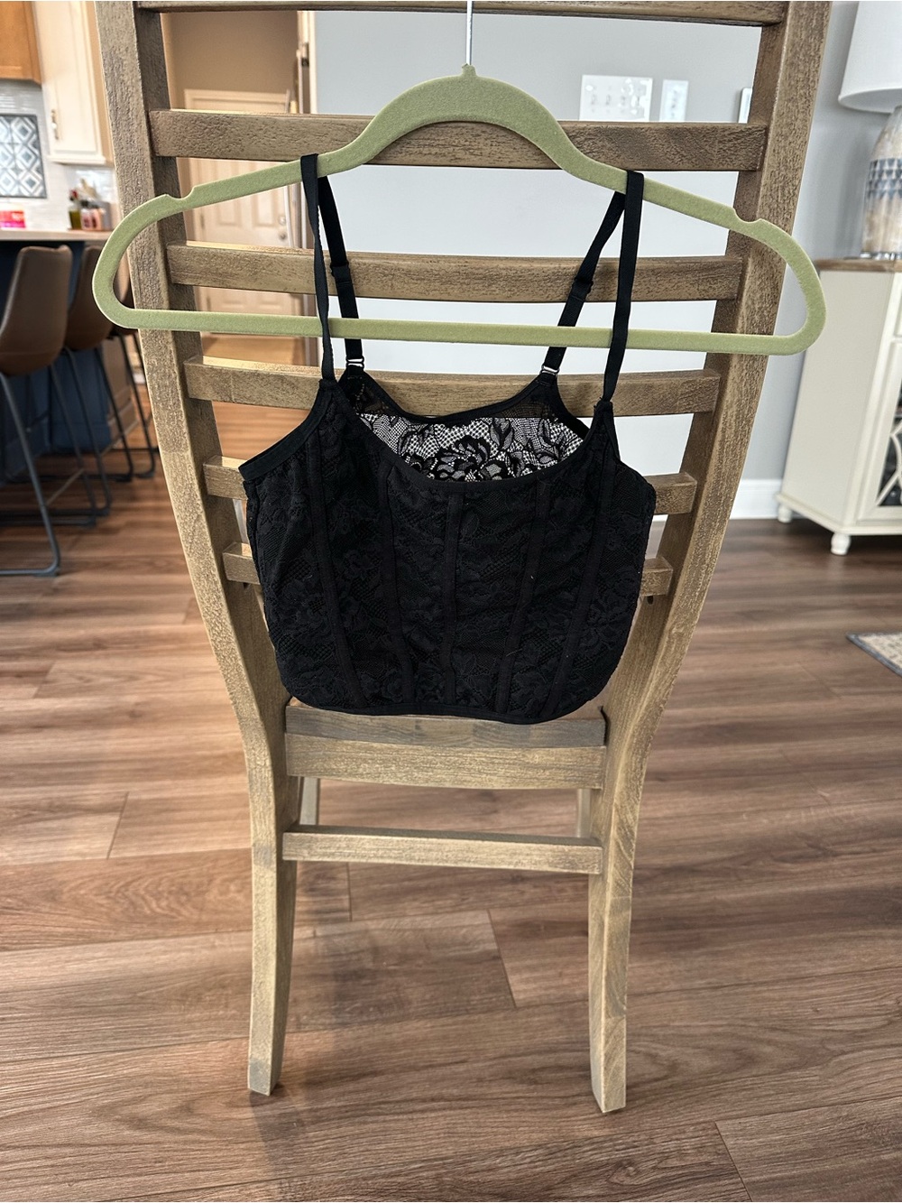 Colsie Black Lace Bralette